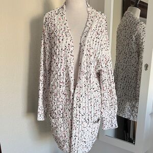 Francesca's Collections Speckled Cardigan